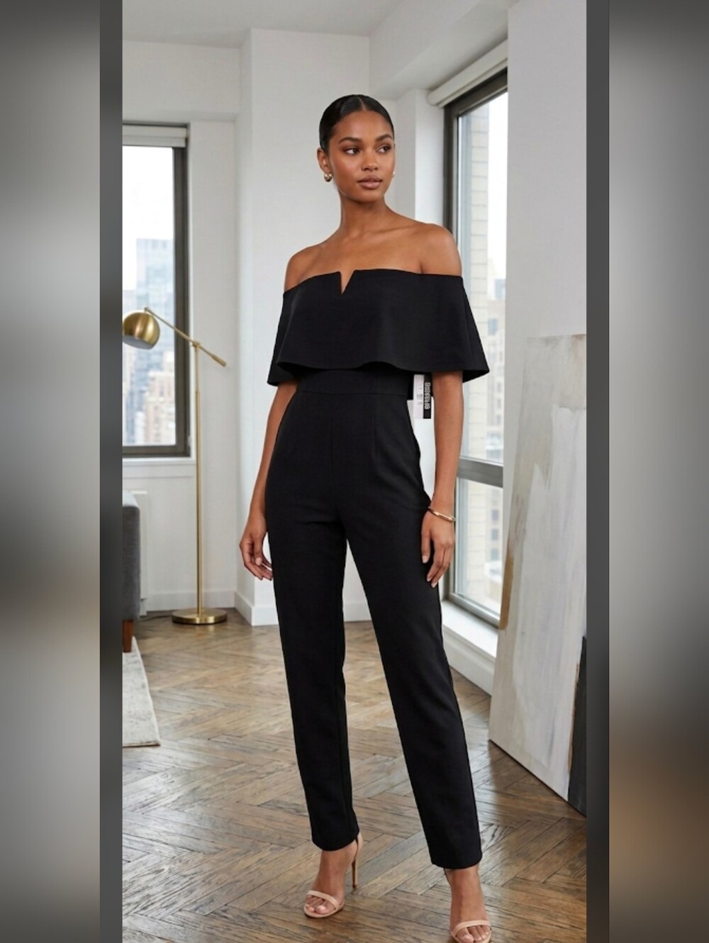 New with Tags Sleeveless Lord and Taylor Design Lab Black Jumpsuit *PLEASE READ